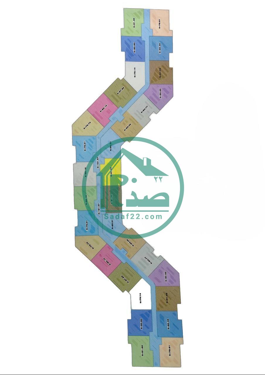 نمای 3D پروژه رونیکاپالاس تهرانسر حاج رحیم قربانی