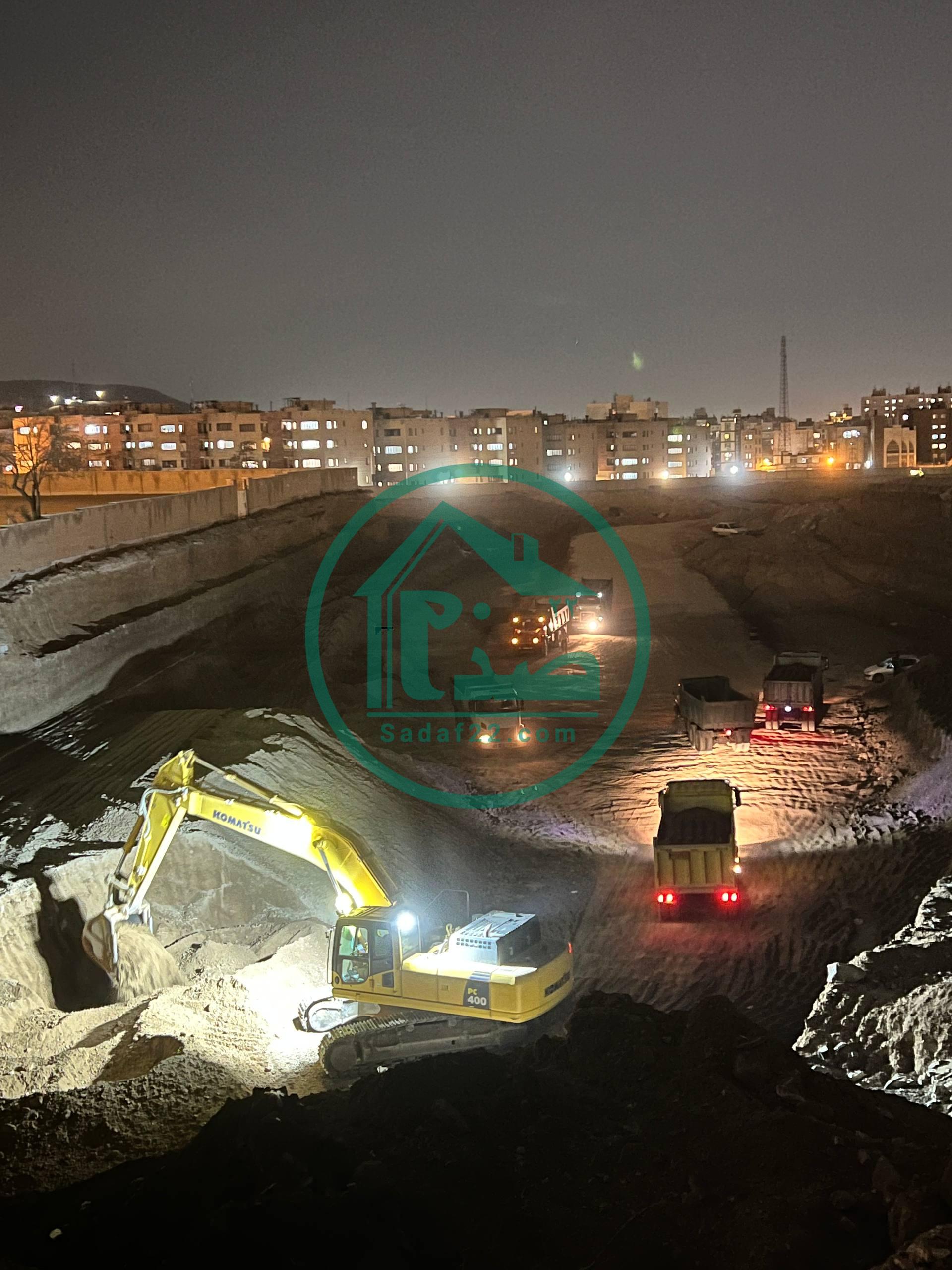 روند گودبرداری رونیکاپالاس دردشت- 5 اسفند 1404