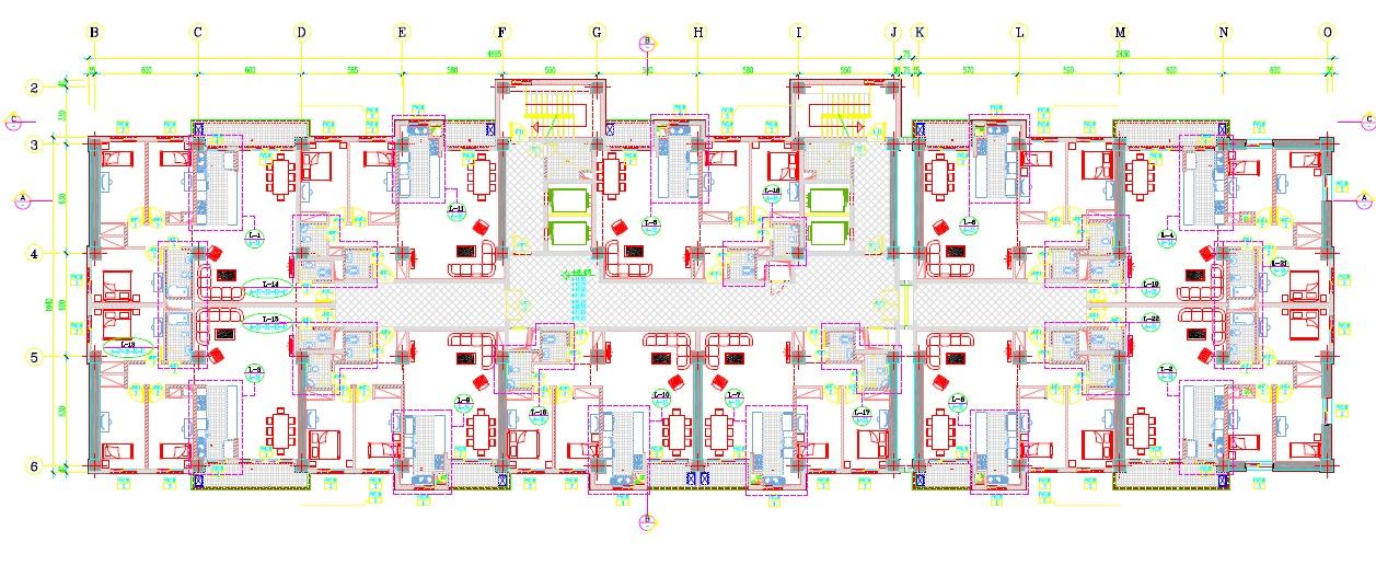 پلان آبشار بلوک B