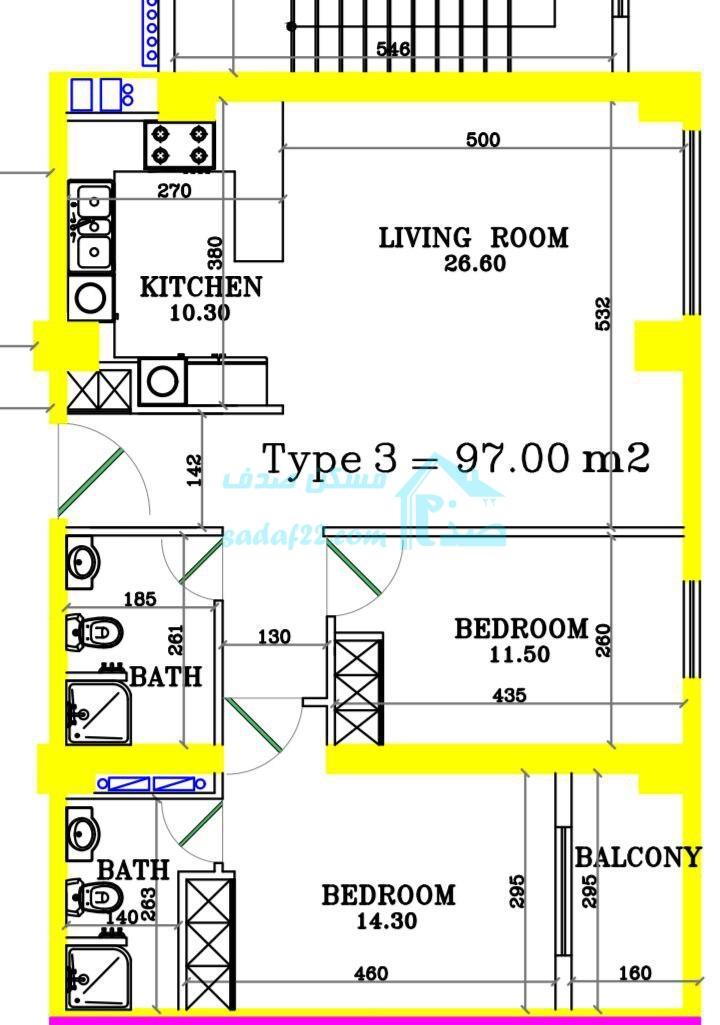پلان نقشه برج آترا کوهک