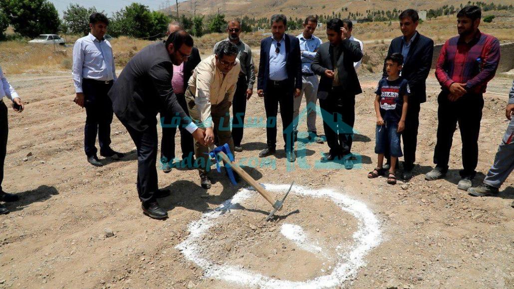 کلنگ زنی پروژه نارنجستان 3